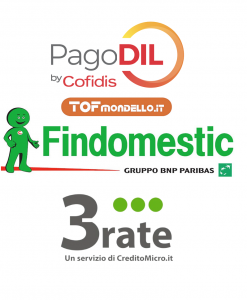 Finanziarie - Findomestic - PagoDIL - 3Rate