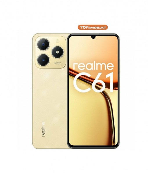 REALME C61 GOLD LOG